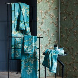 Beddinghouse x Van Gogh Museum Blossom Strandlaken - Blauw