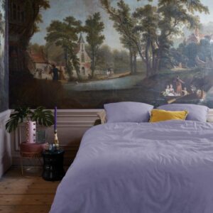 At Home by BeddingHouse Easy Dekbedovertrek - Lila