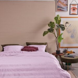 At Home by BeddingHouse Soft Shine Dekbedovertrek - Lila