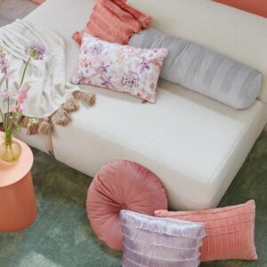KAAT Amsterdam Softy Stripe Rolkussen - Licht Grijs