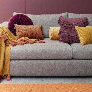 KAAT Amsterdam Softy Stripe Rolkussen - Geel